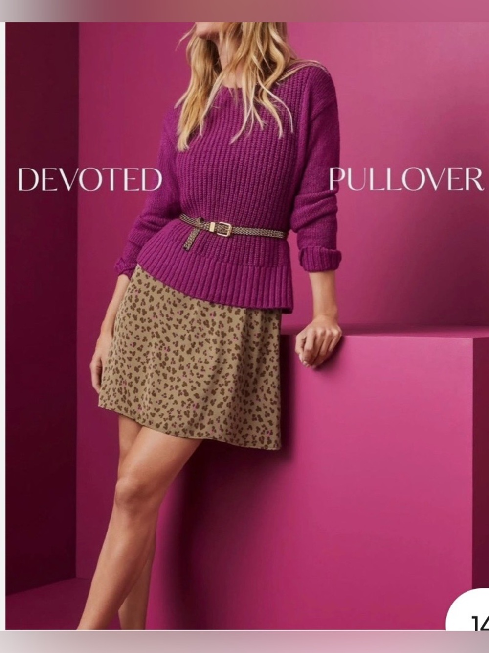 Cabi 4796 Devoted Pullover